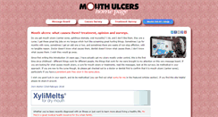 Desktop Screenshot of mouthulcers.org